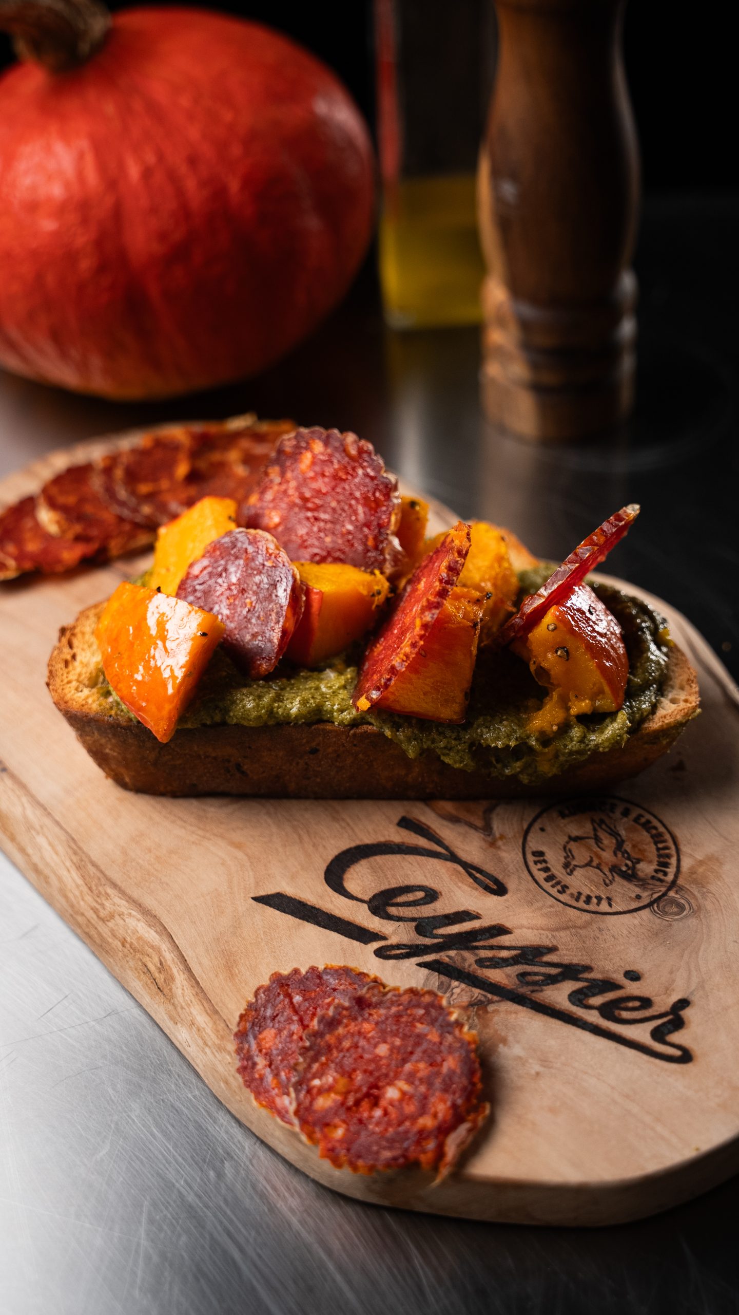 Teyssier – Recette – Tartine potimarron_